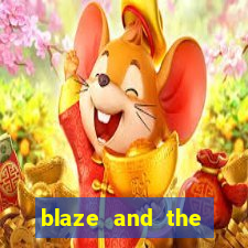 blaze and the monster machines logo font